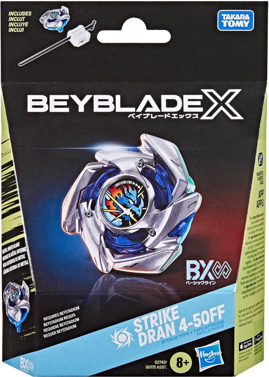 STRIKE DRAN 4-50FF BEYBLADE X