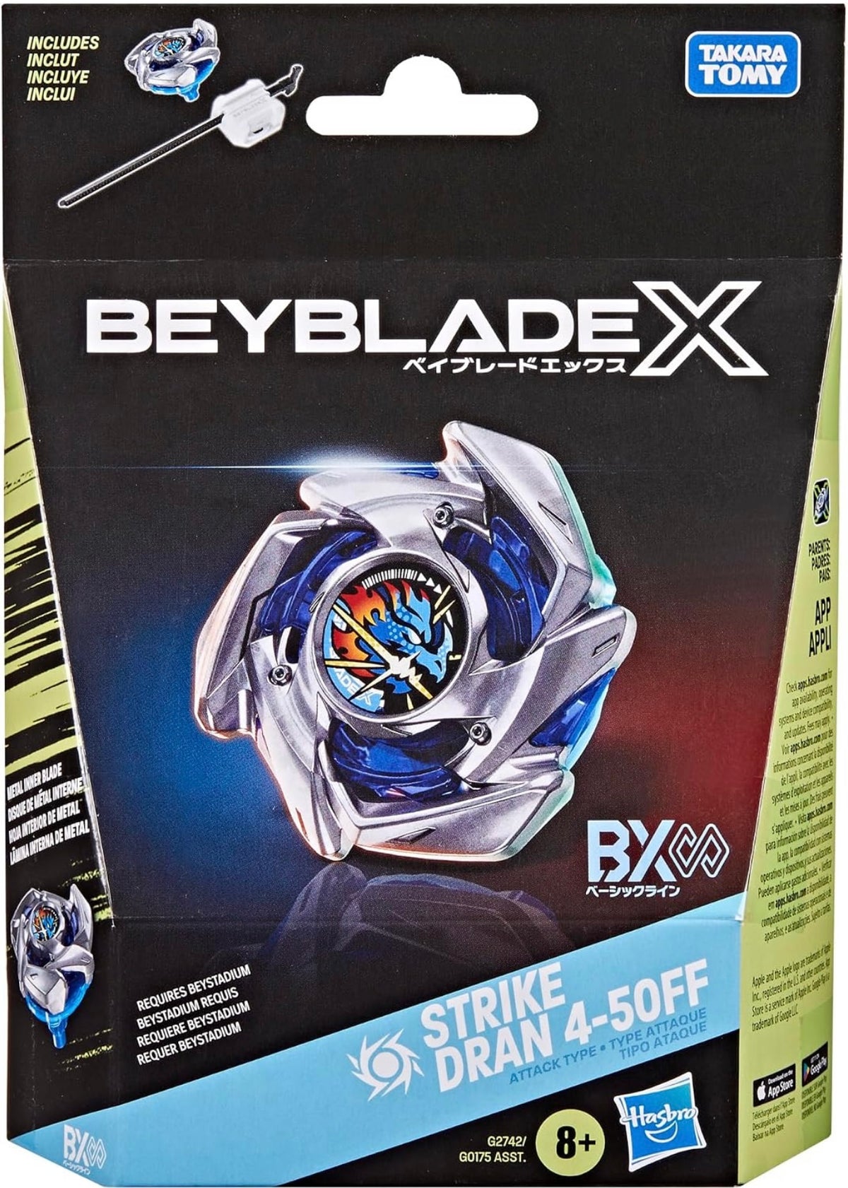 STRIKE DRAN 4-50FF BEYBLADE X