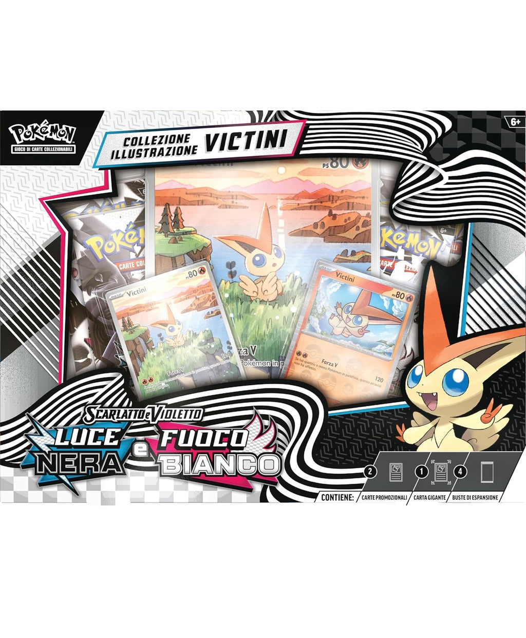 Luce Nera Fuoco Bianco Collezione Victini