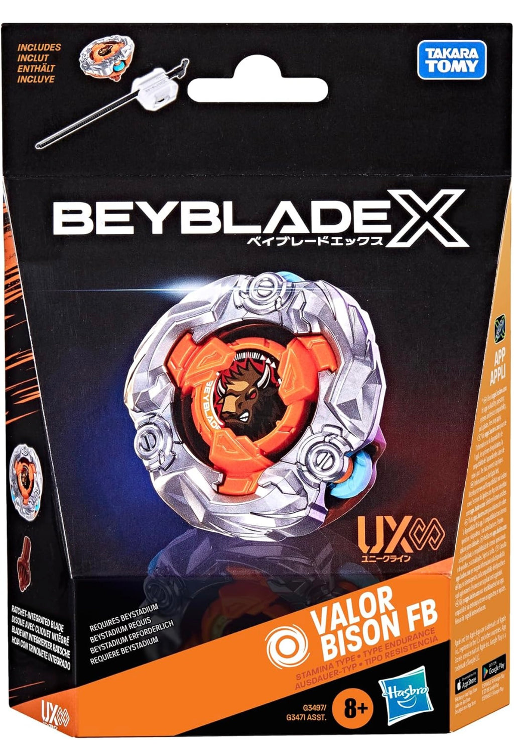 VALOR BISON FB BEYBLADE X