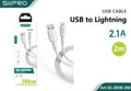 CAVO USB TO LIGHTNING 2M
