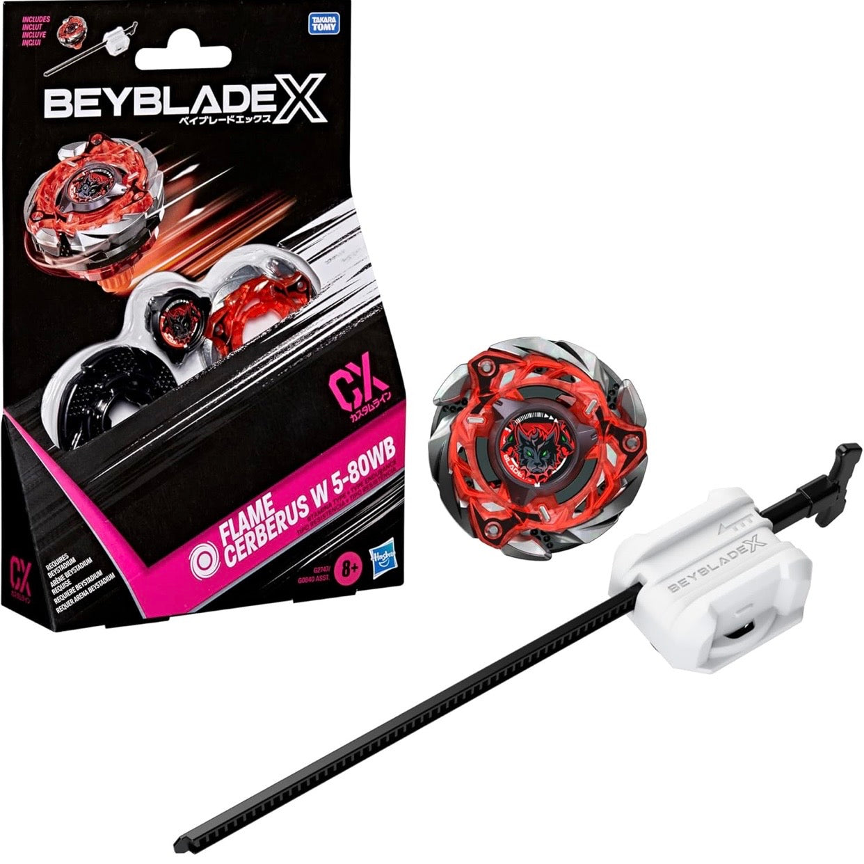 FLAME CERBERUS W 5-80WB BEYBLADE X
