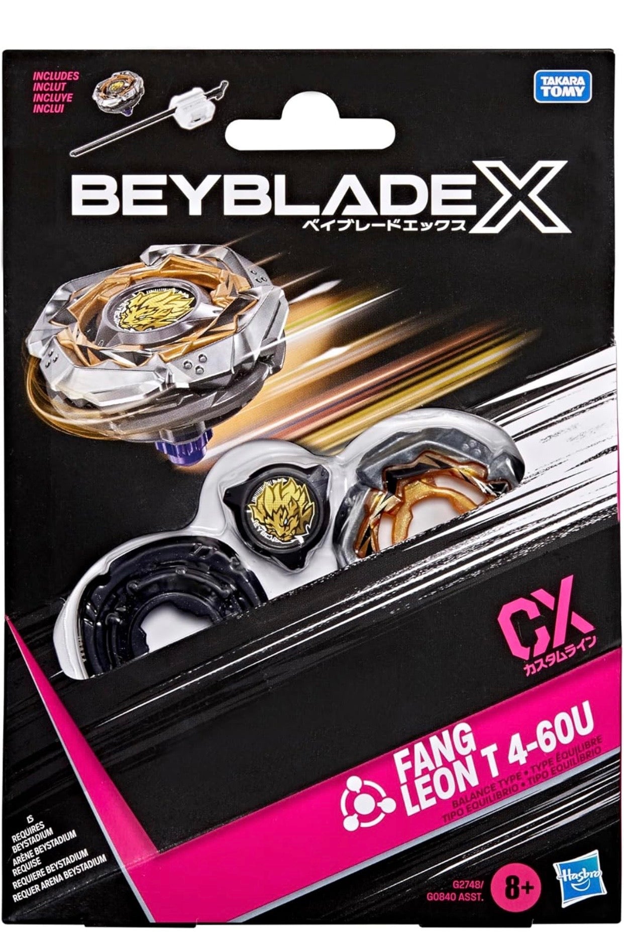 FANG LEON T 4-60U BEYBLADE X