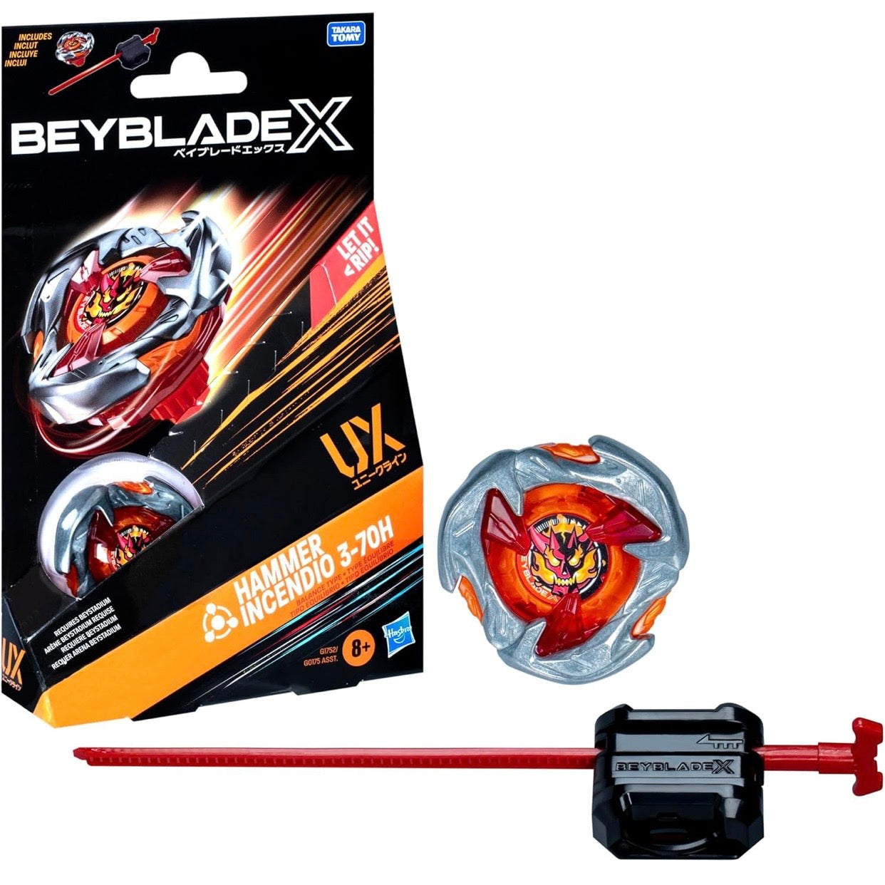 HAMMER INCENDIO 3-70H BEYBLADE X