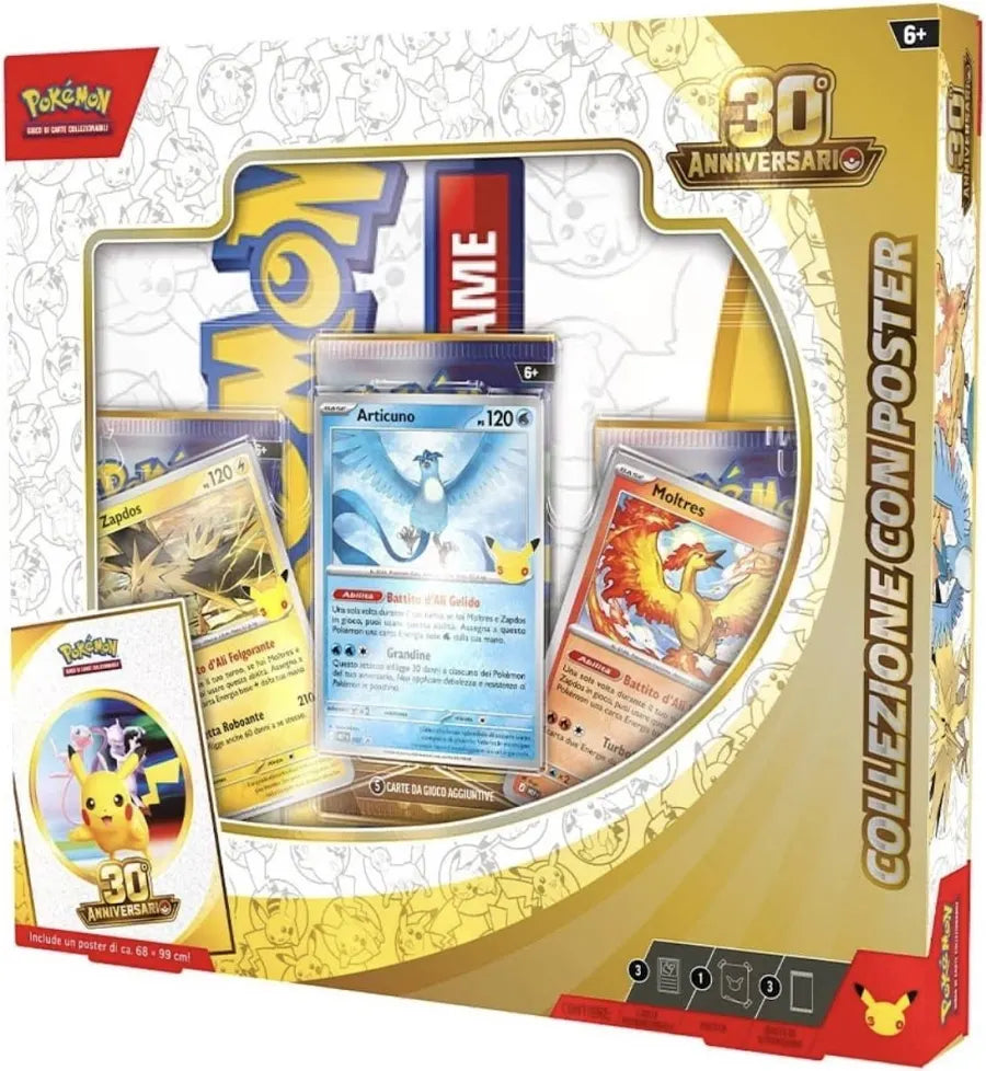 COLLEZIONE CON POSTER 30TH