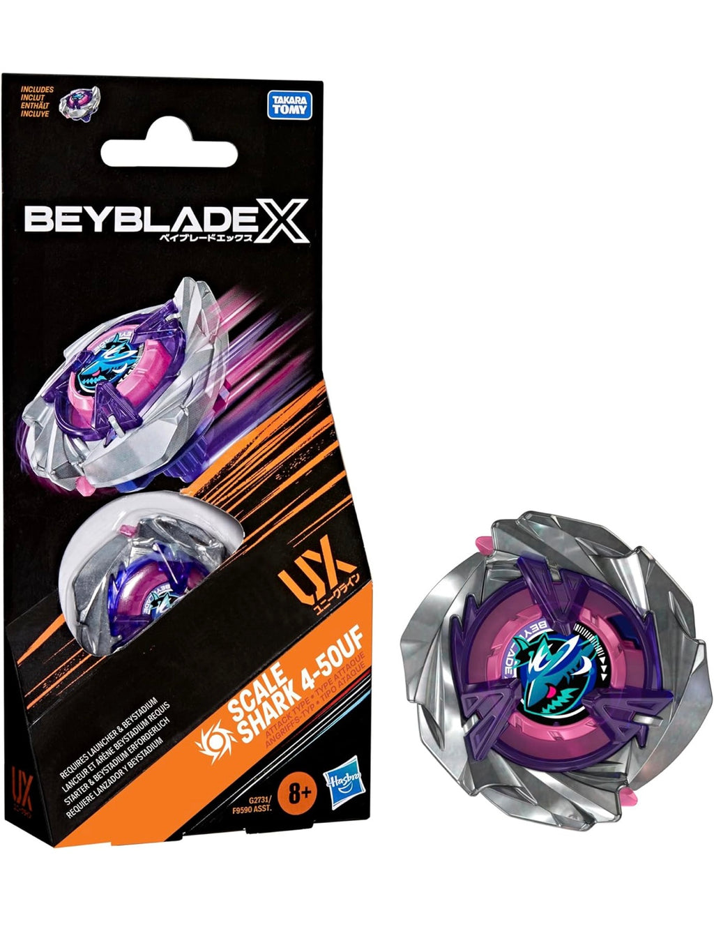 SCALE SHARK 4-50UF BEYBLADE X