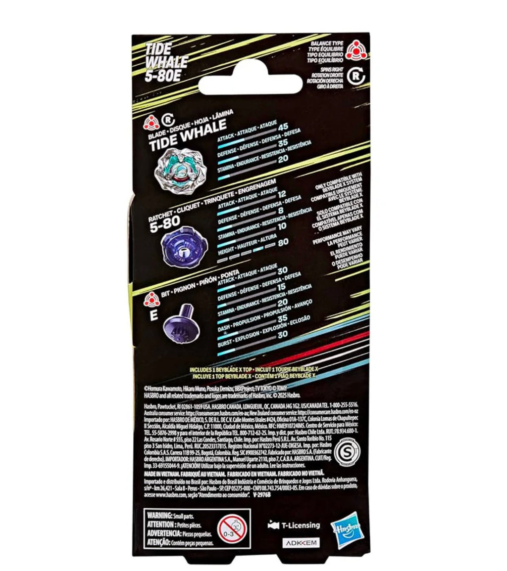 TIDE WHALE 5-80E BEYBLADE X