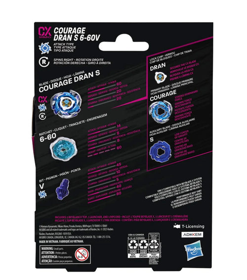 COURAGE DRAN S 6-60V BEYBLADE X