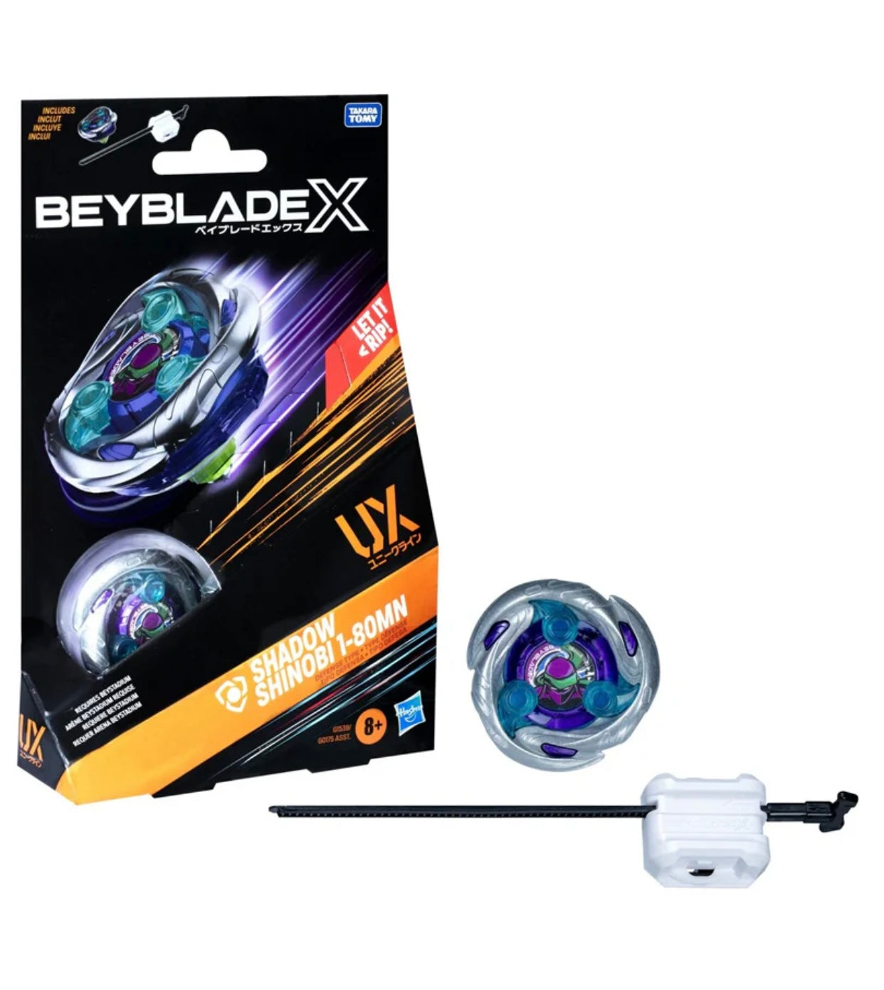 SHADOW SHINOBI 1-80MN BEYBLADE X